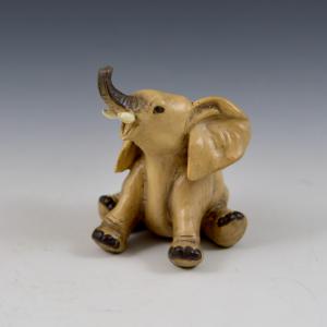 Seated Elephant Calf